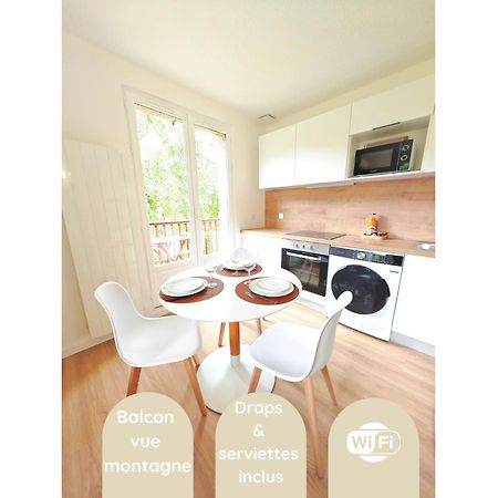 Apartmán L'Ecrin Paisible - Balcon Sur Ruisseau, Vue Montagne & Parking Bielle Exteriér fotografie